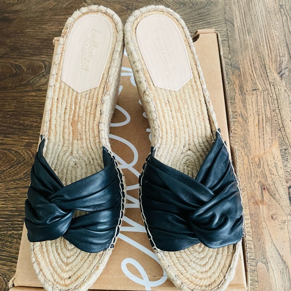 Loeffler Randall Blanche Black Espadrilles with Bow Detail EUC/with original box - Picture 13 of 13